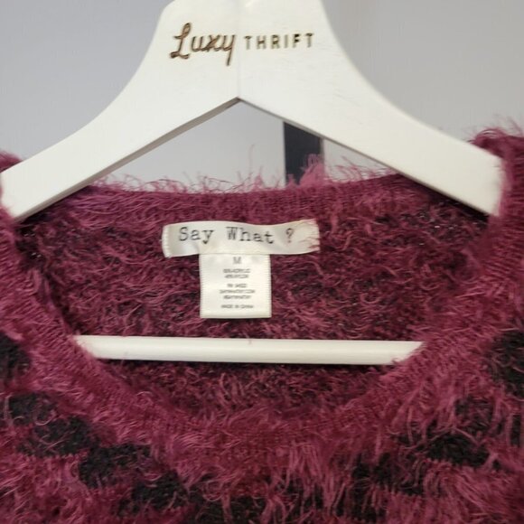 SAY What? Fluffy Top - Picture 3 of 4